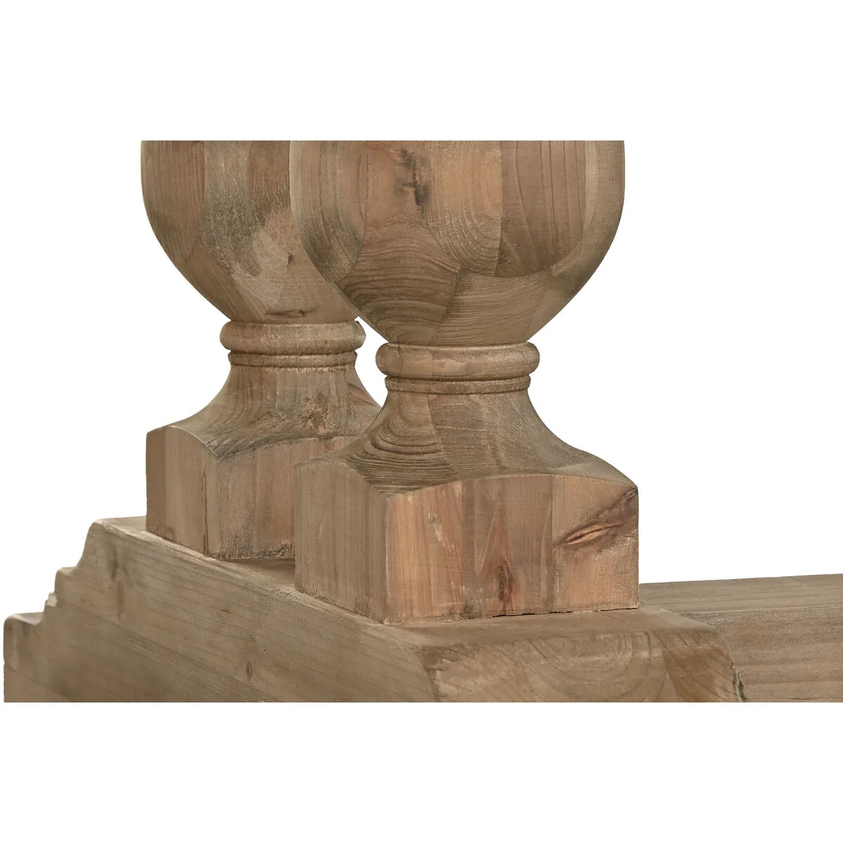 Mesa de comedor en madera reciclada de abeto - Imagen 4