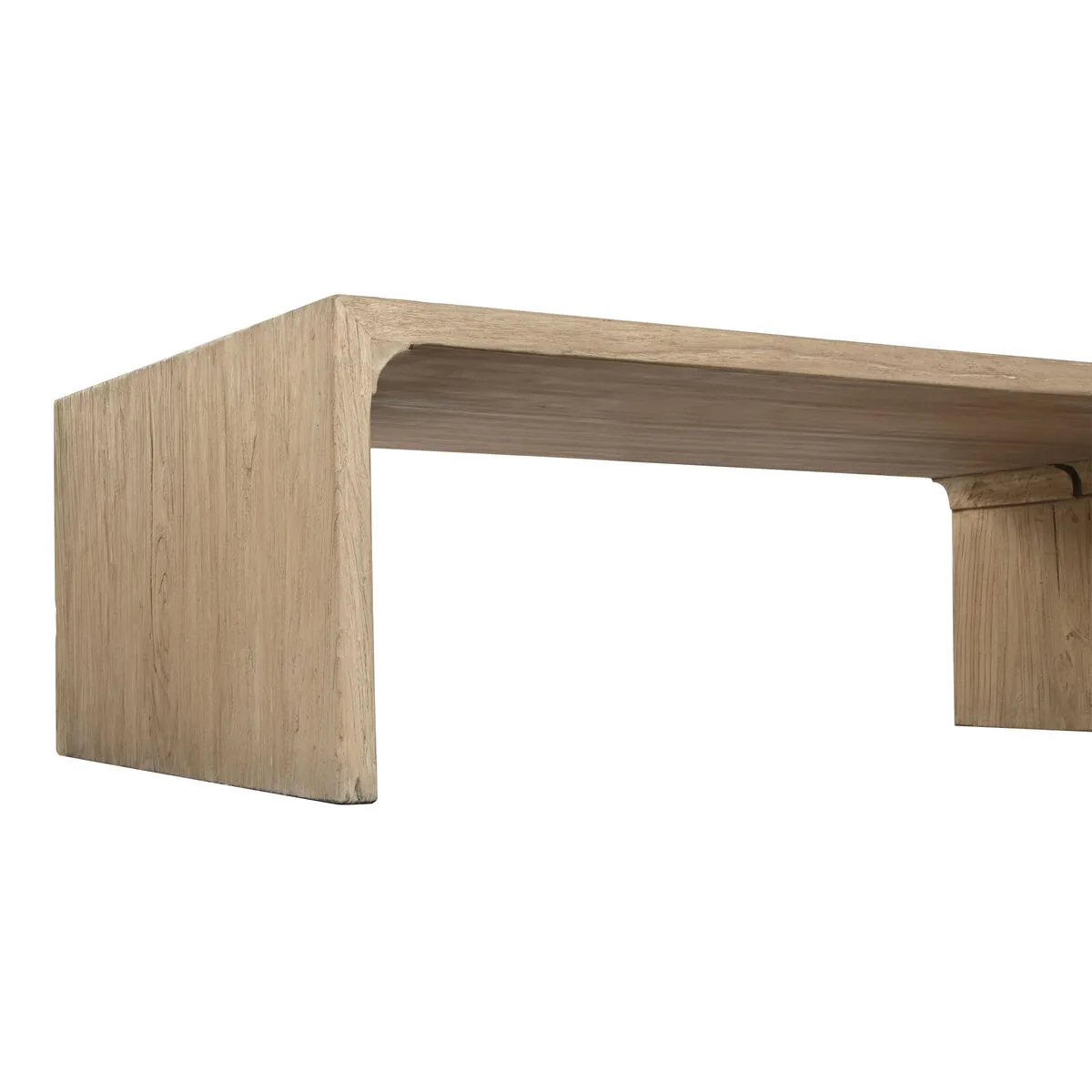 Mesa de centro madera olmo 160cm - Imagen 6