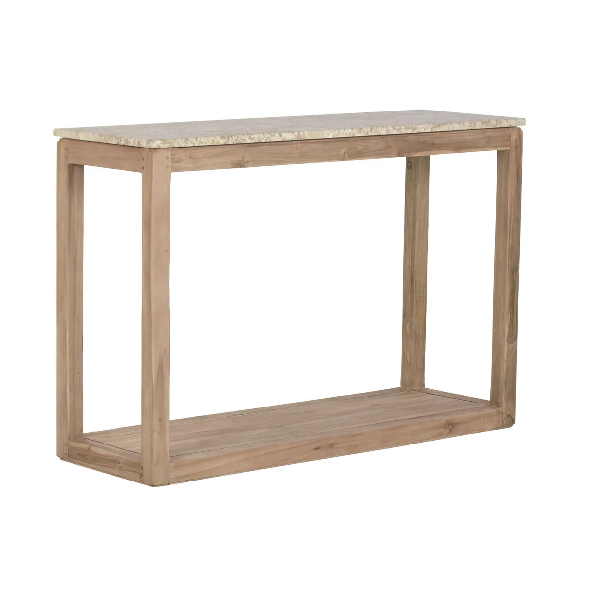 Consola de madera y marmol - Imagen 2