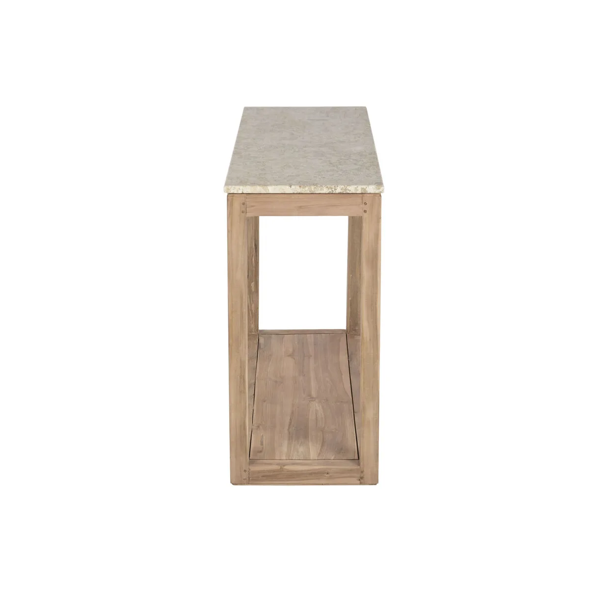 Consola de madera y marmol - Imagen 4