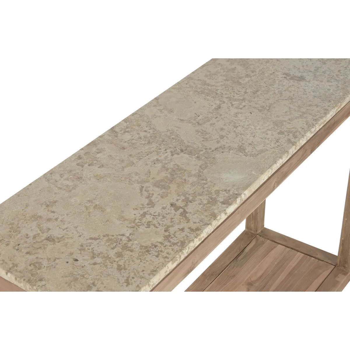 Consola de madera y marmol - Imagen 5