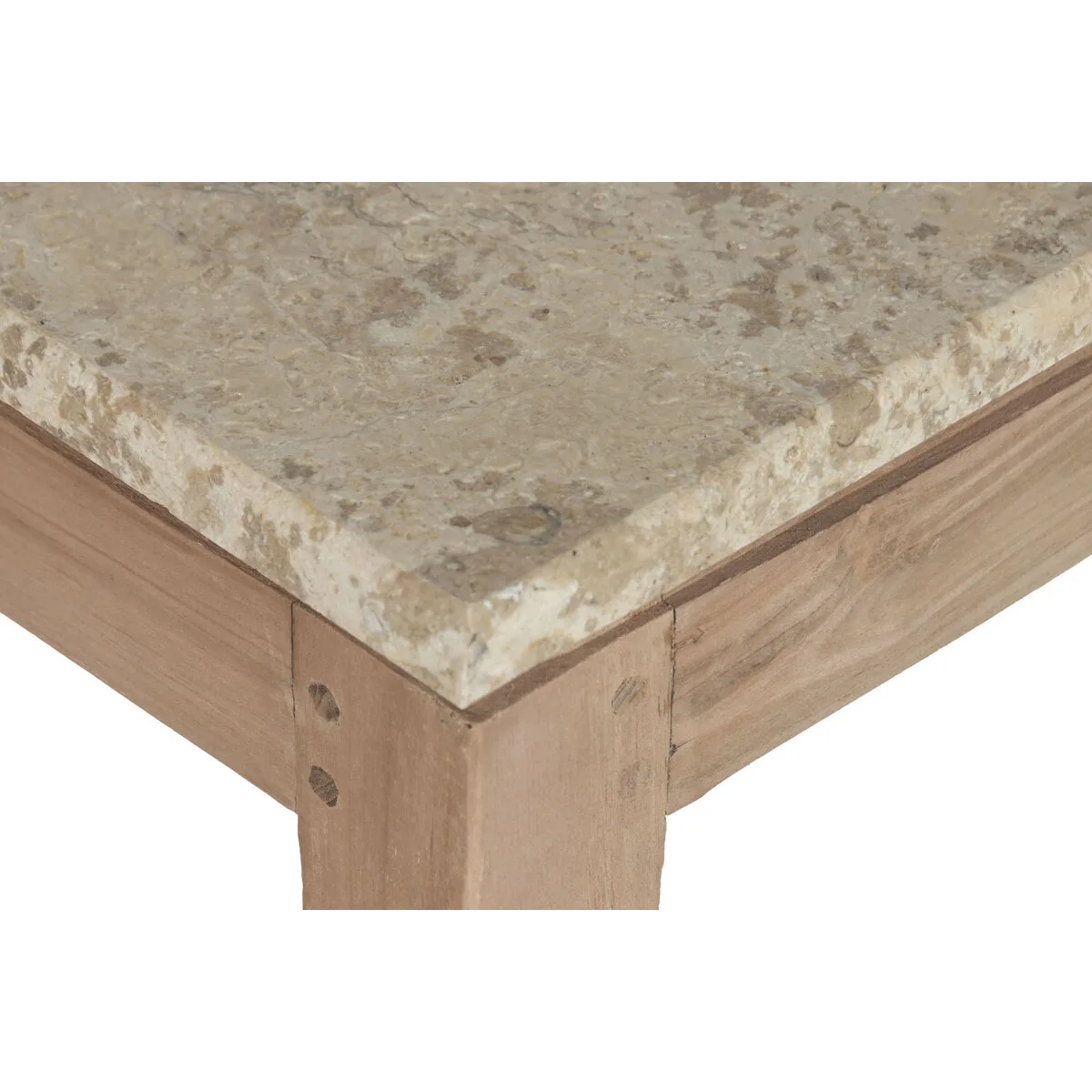 Consola de madera y marmol - Imagen 6