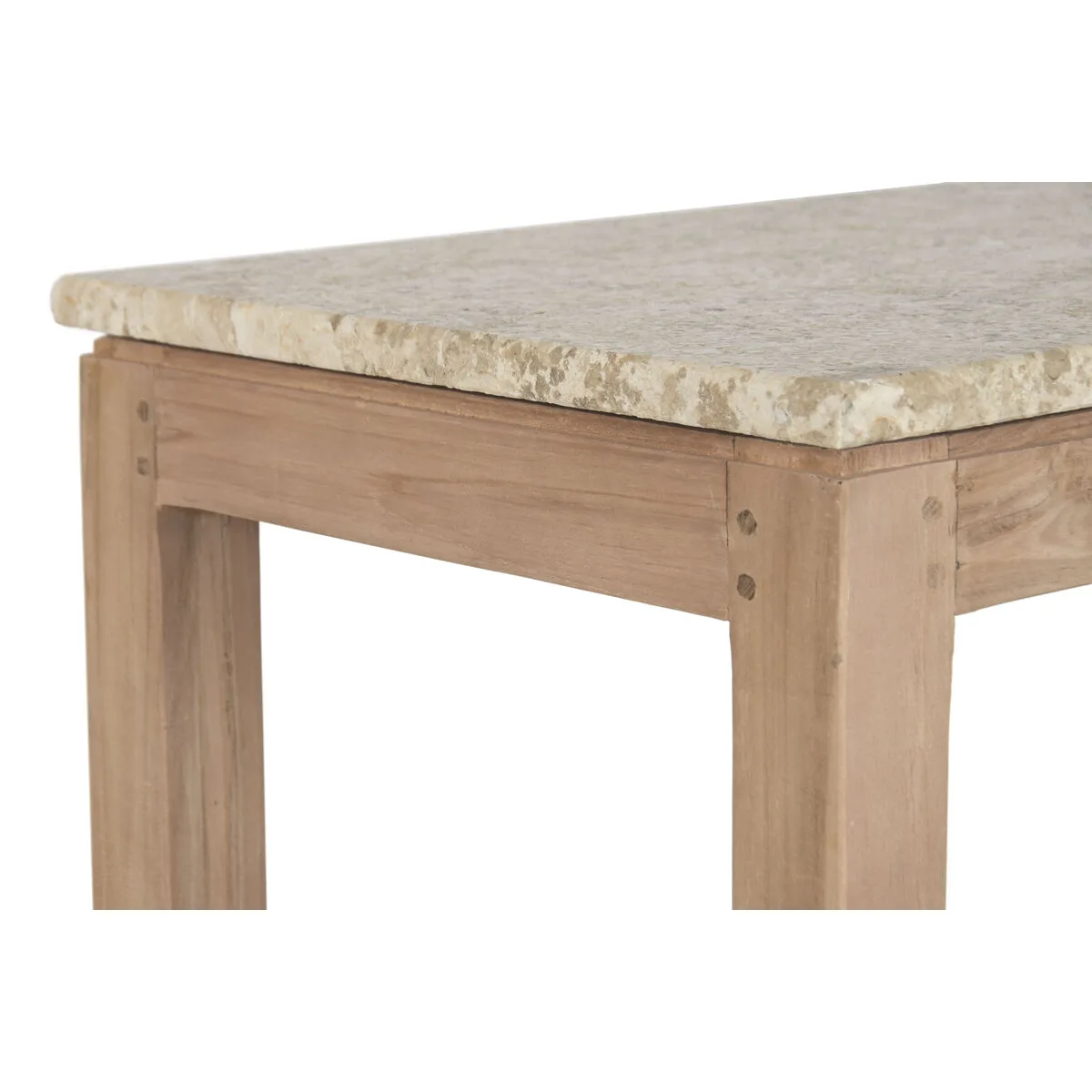 Consola de madera y marmol - Imagen 3