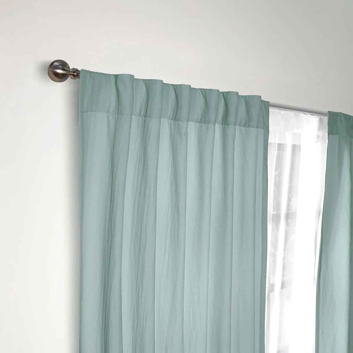 CORTINAS VIASOFT WASHED MINT - Imagen 4