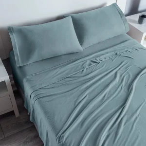 SÁBANAS CAMISETA CELESTE