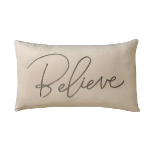 FUNDA DE COJÍN BELIEVE