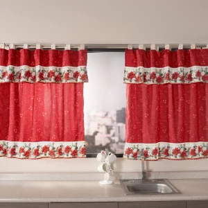 CORTINA DE COCINA NOCHE BUENA