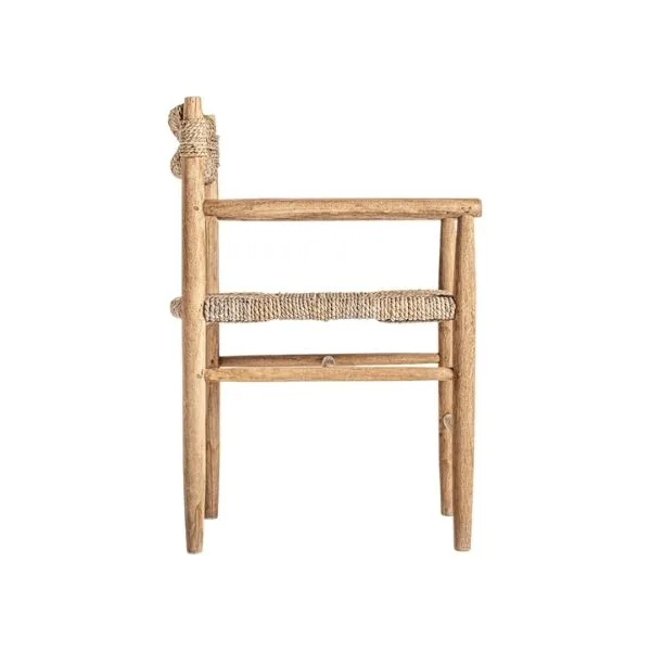 Sillón de teca y fibra Manhula - Imagen 4