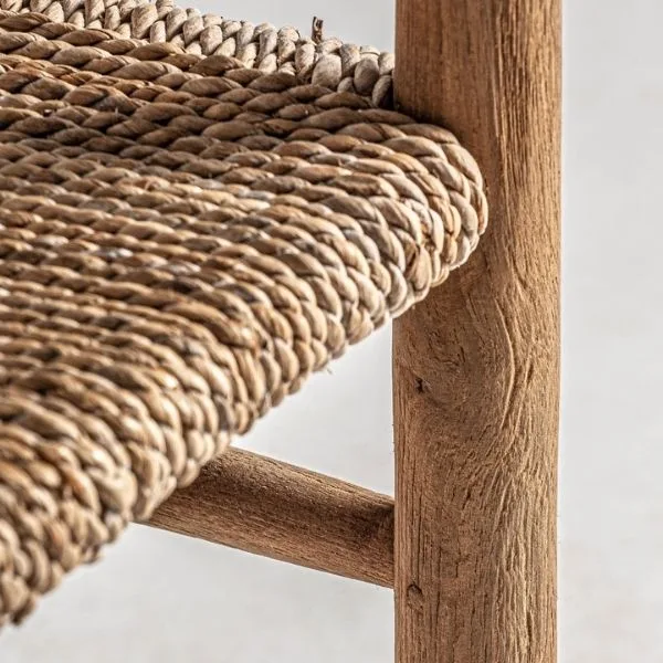 Sillón de teca y fibra Manhula - Imagen 6