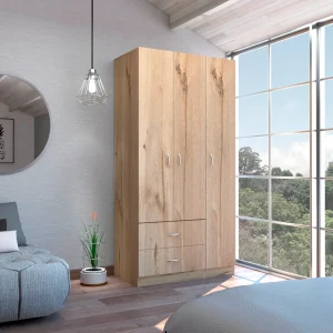 Closet austral 3p (1c) duna/blanco 180x9