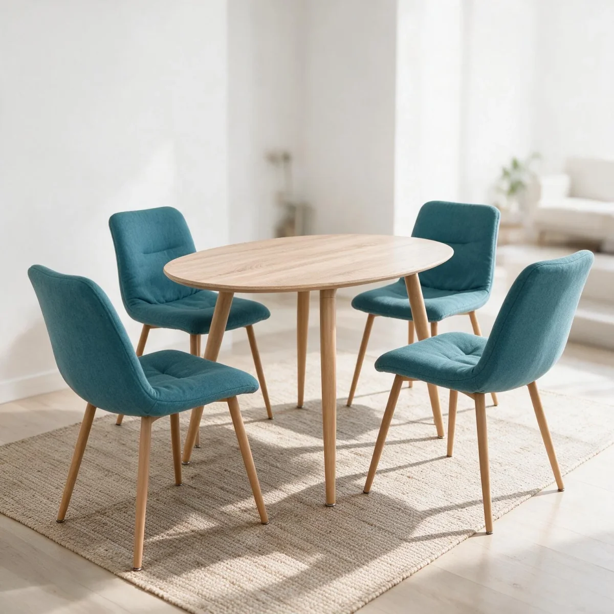 Combo Comedor 4 Puestos Warrah
