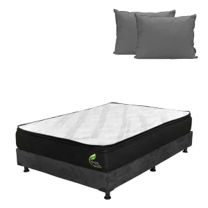 Colchón Dicasa Enzo con Box con Ropa de Cama
