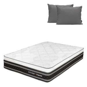 Colchón Restonic Ergosum Con Ropa de Cama