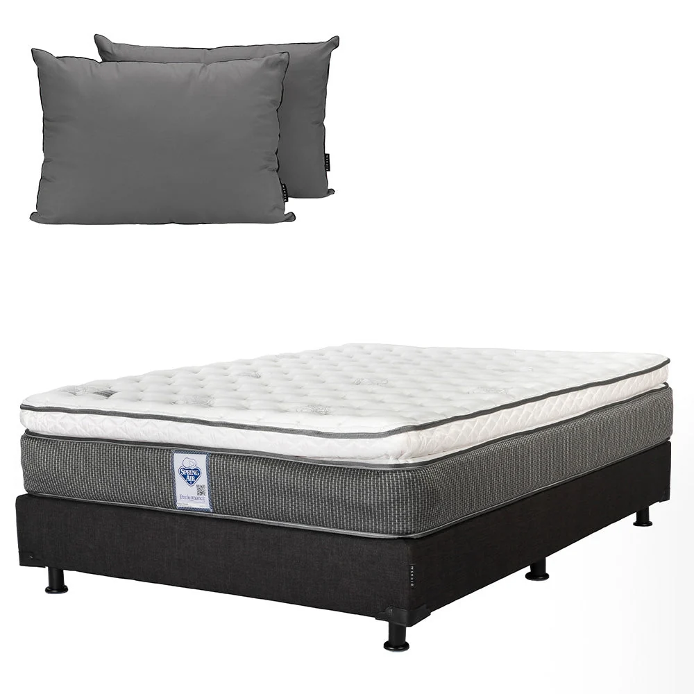 Colchón Spring Air Phantom con Box con Ropa de Cama - Imagen 2