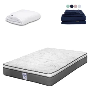 Colchón Spring Air Prestige con Ropa de Cama