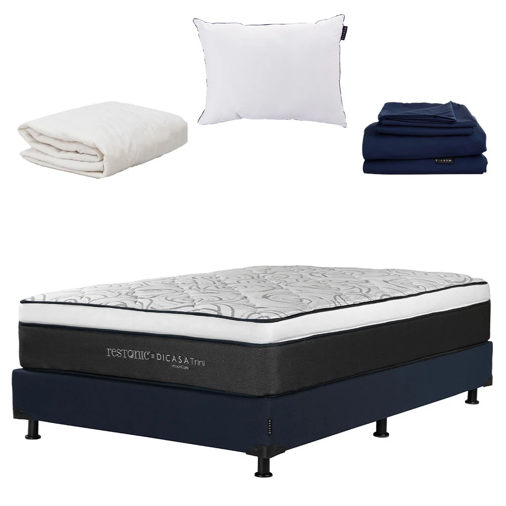 Colchón Dicasa Trini con Box con Ropa de Cama - Imagen 7