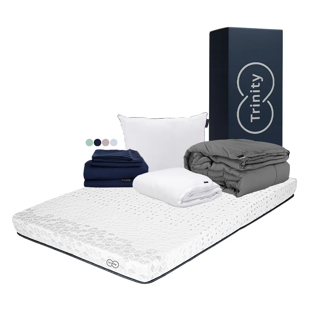 Colchon en Caja Trinity con Ropa de Cama - Imagen 9