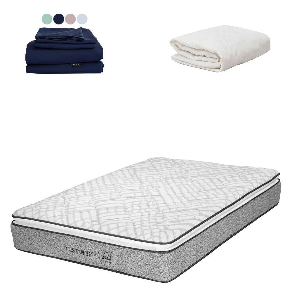 Colchón Restonic Vail con Ropa de Cama - Imagen 7
