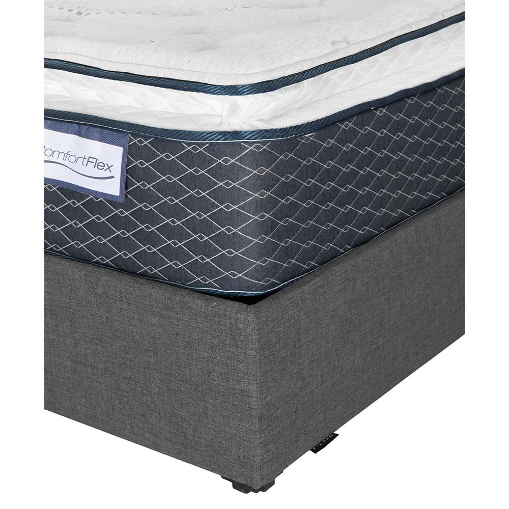 Colchón Spring Air Dover con Base Cama con Ropa de Cama - Imagen 9