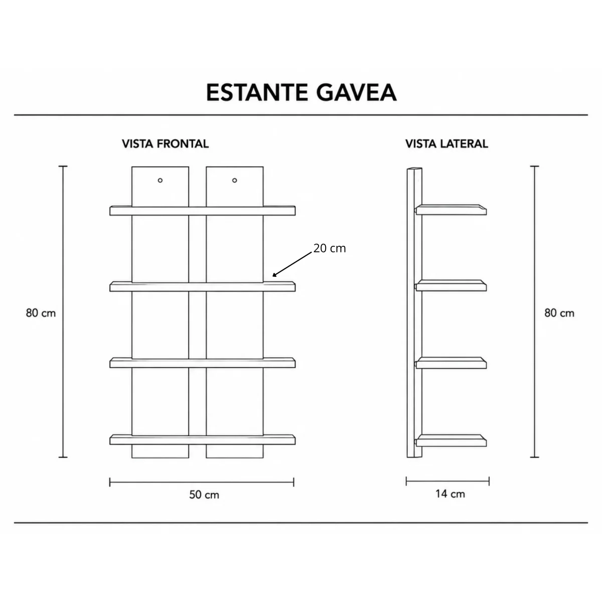 Estante Gavea - Imagen 7