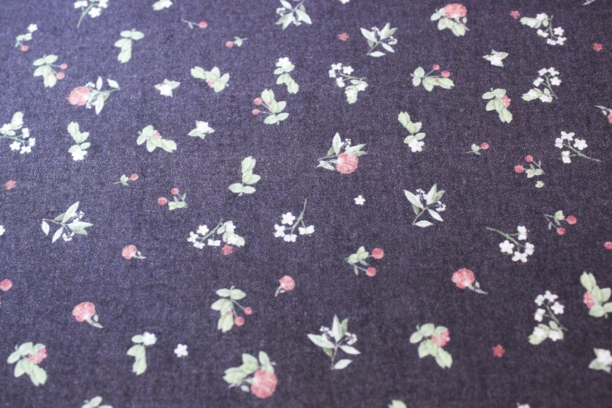 Percal estampado Erla ala de mosca - Imagen 3