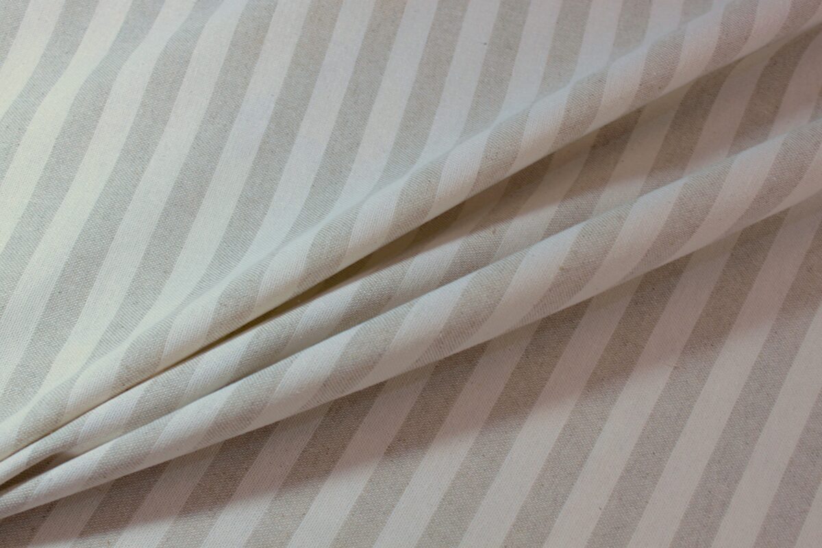 Lino Natural De Rayas