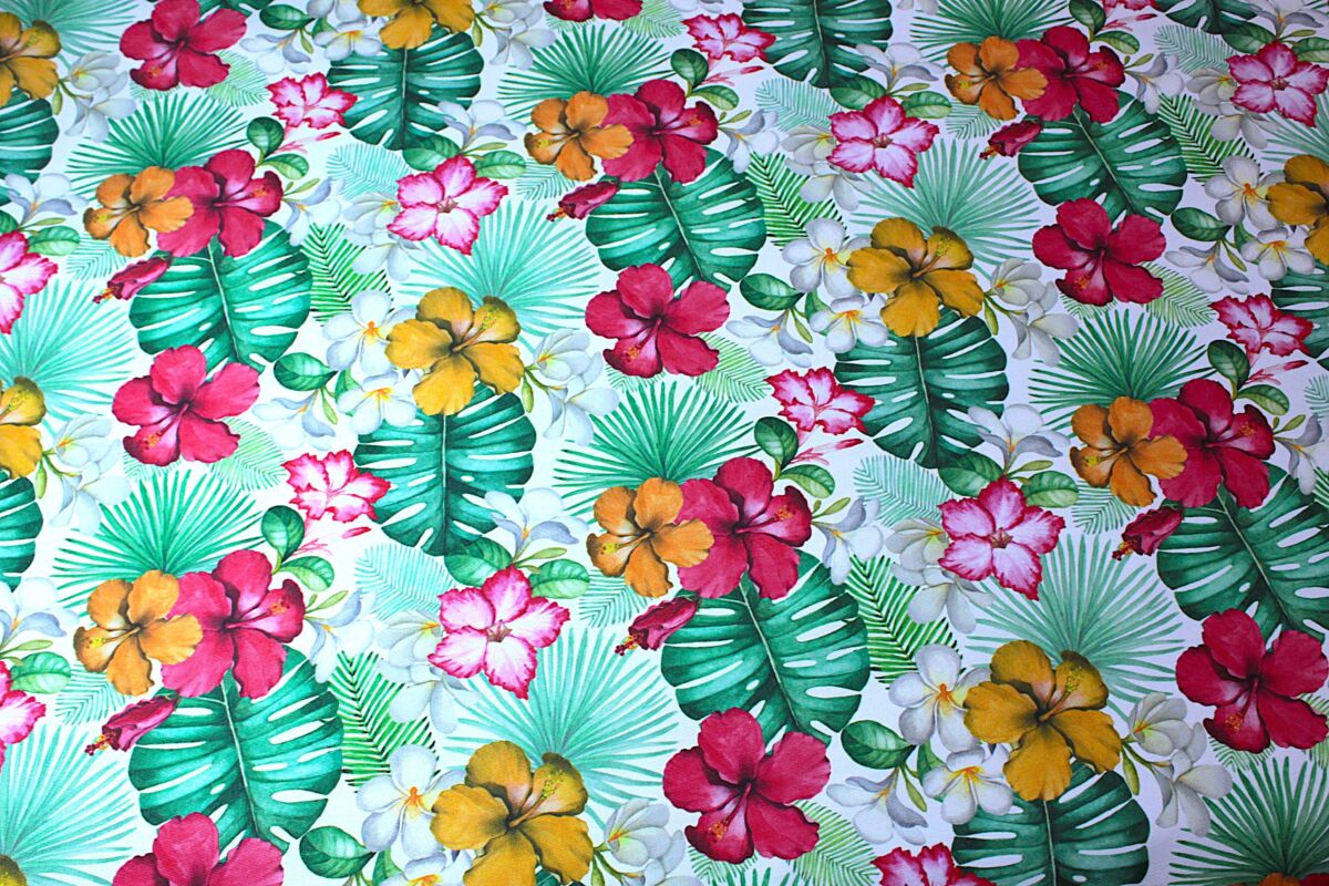 Panamá Estampado Floral - Imagen 3