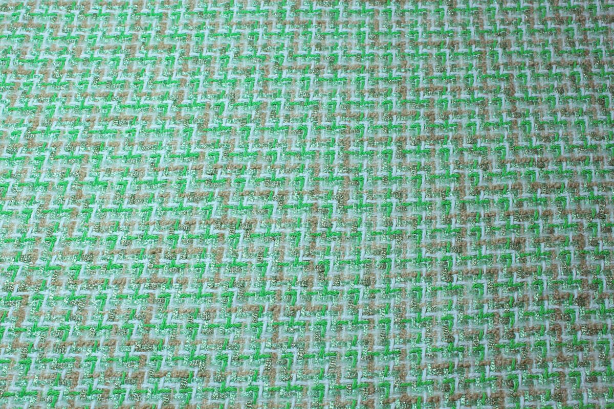 Chanel Verde y Beige - Imagen 4