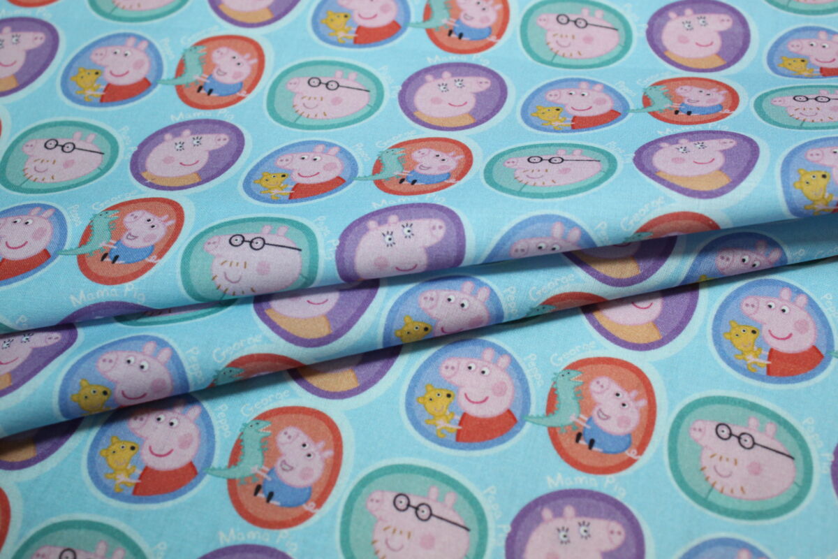Algodón estampado Pepa Pig 02 - Imagen 3