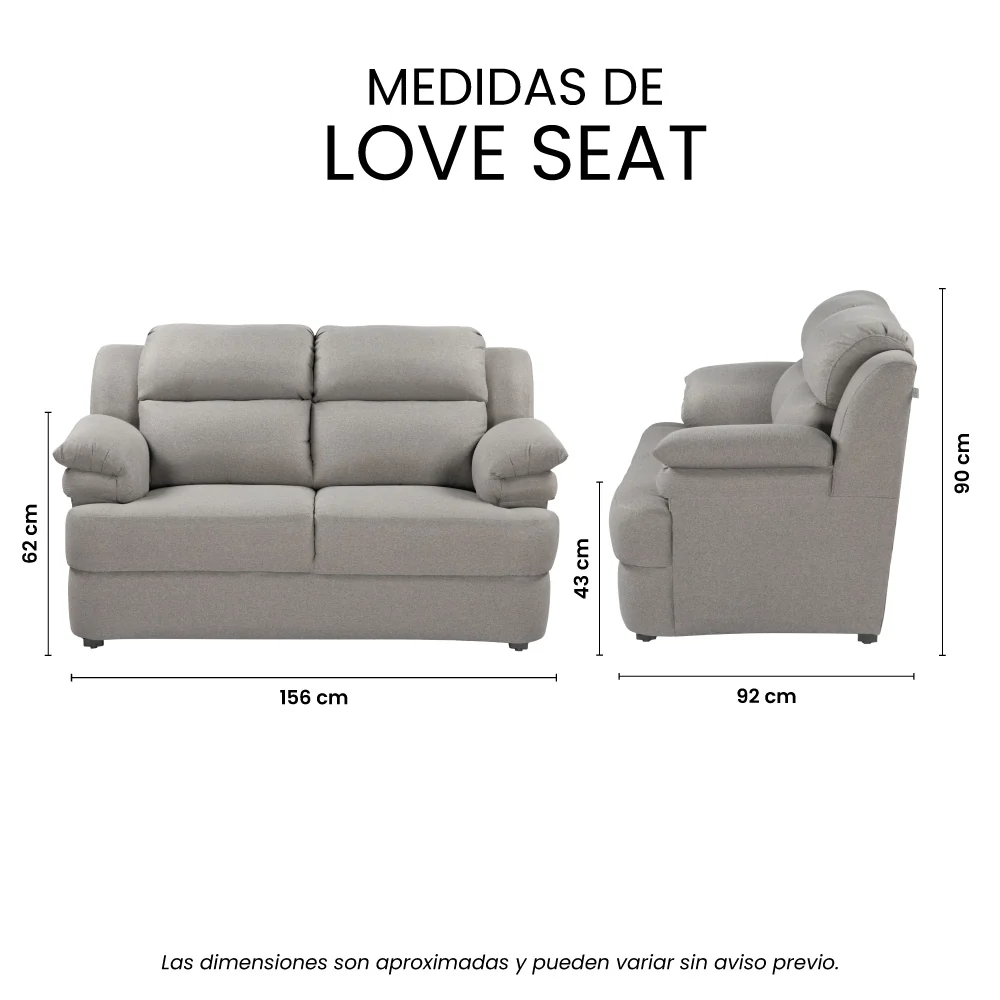 Sala Kendra Con Love Seat - Imagen 9