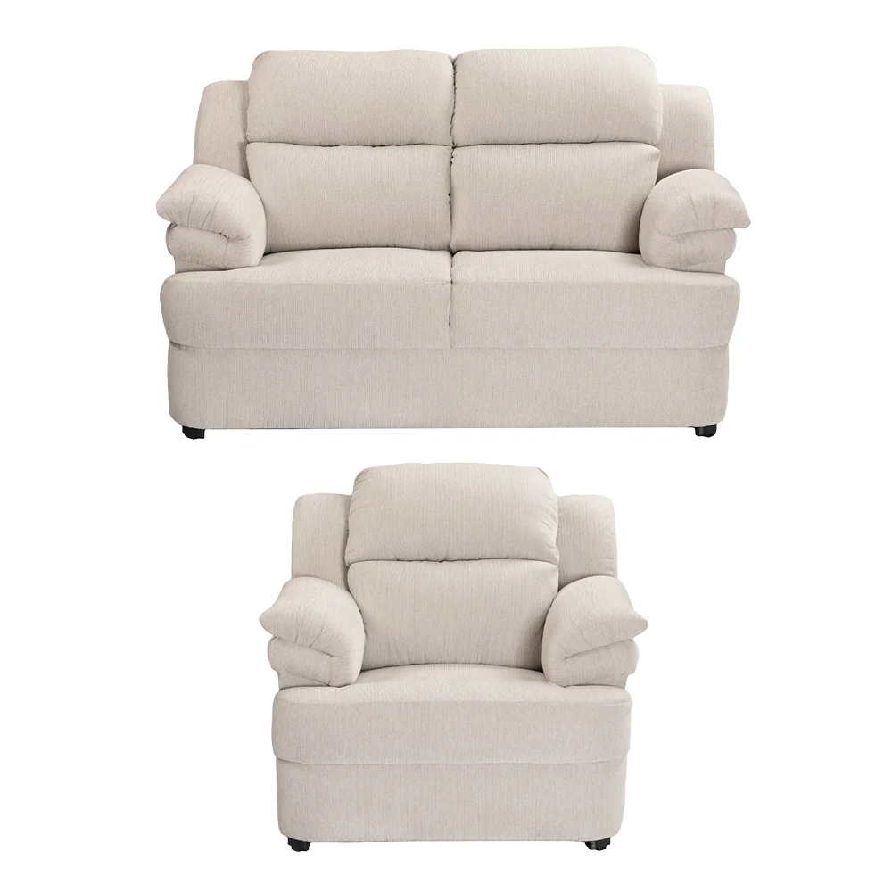 Sala Kendra Con Love Seat y Sillón
