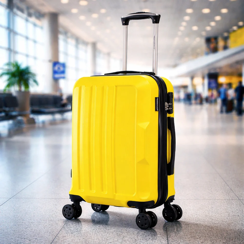 Maleta de Mano Rígida 6003 Expandible 10Kg | Con Ruedas 360° – Ideal para Viaje y Cabina