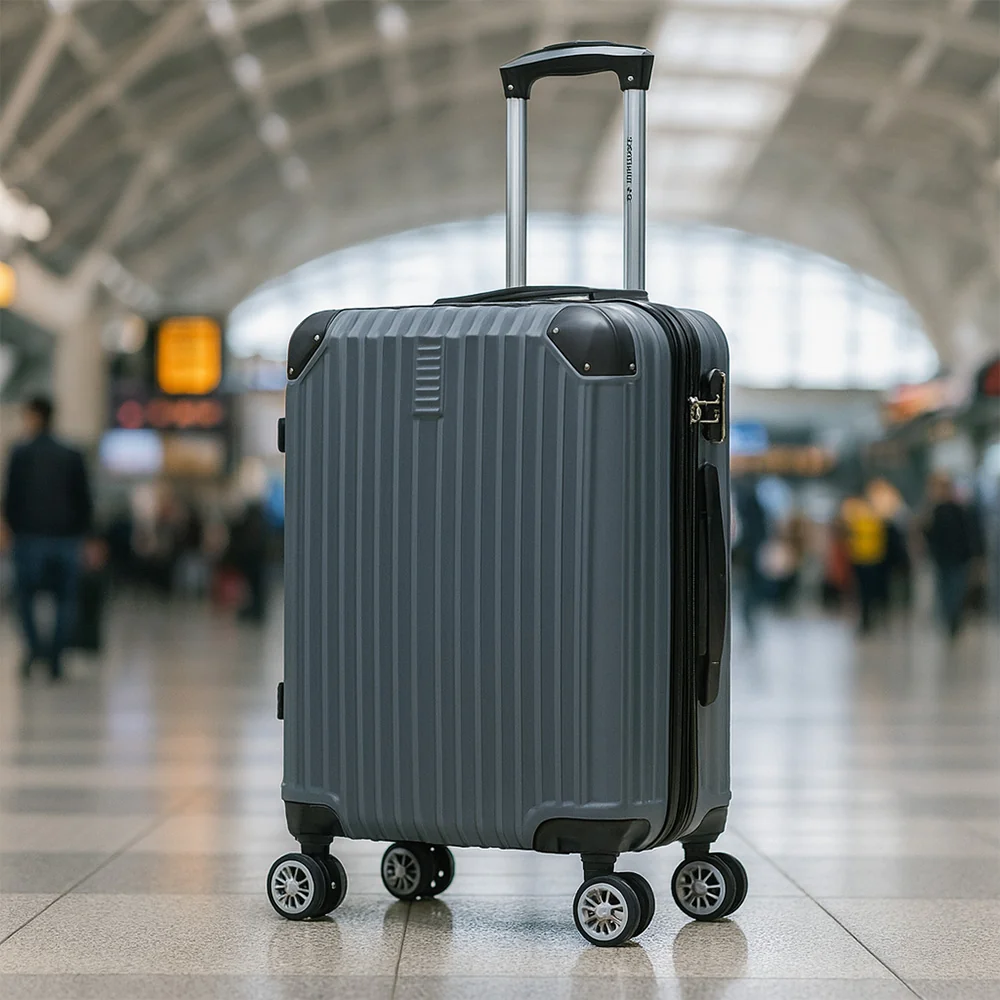 Maleta de Mano Rígida 6005 Expandible 10Kg | Con Ruedas 360° – Ideal para Viaje y Cabina - Imagen 9