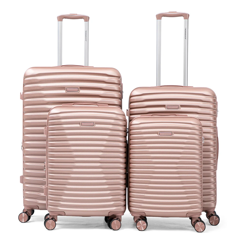 Set de 4 Maletas de Viaje Expandible Nomada | Con Ruedas 360° – Candado con combinación y mango ajustable - Imagen 4