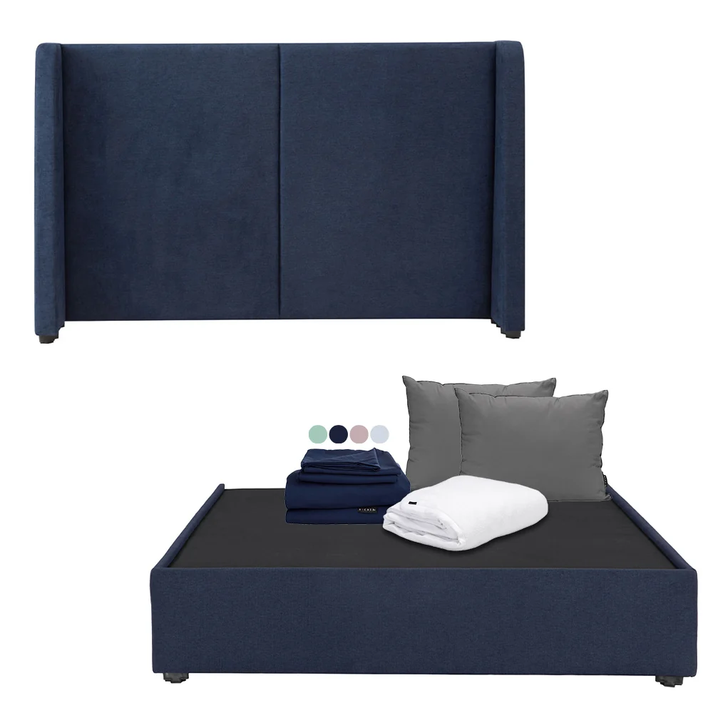 Cabecera Dicasa Milan con Base Cama con Ropa de Cama - Imagen 6