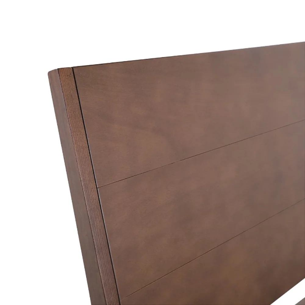 Cabecera Dicasa Nogal con Base Cama con 2 burós. Regalo: Almohadas, Frazada y Libro - Imagen 8