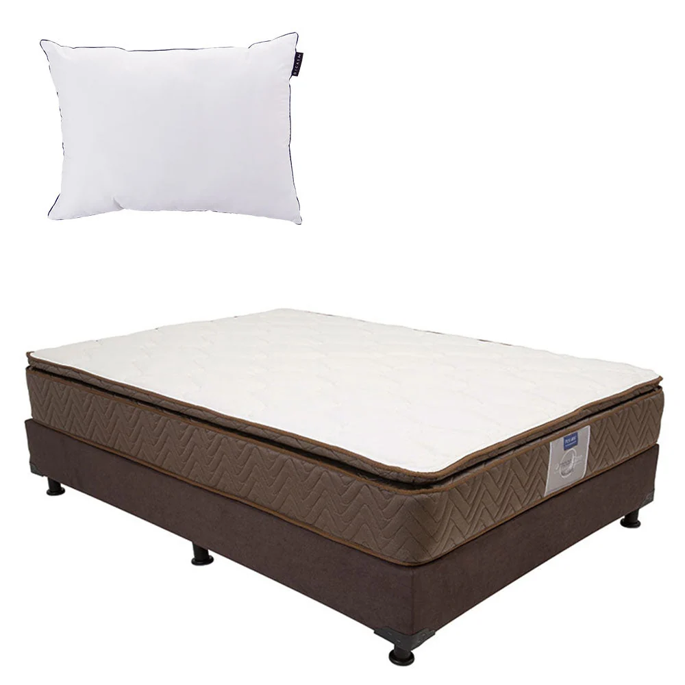 Colchón Restonic Nautilus con Box con Ropa de Cama - Imagen 2