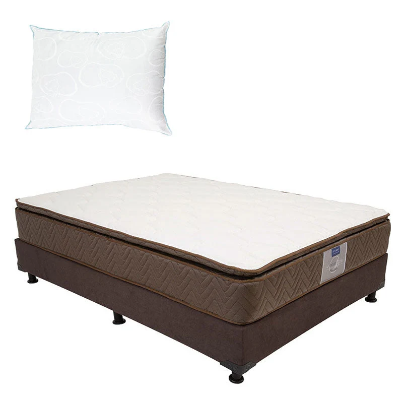 Colchón Restonic Nautilus con Box con Ropa de Cama - Imagen 8