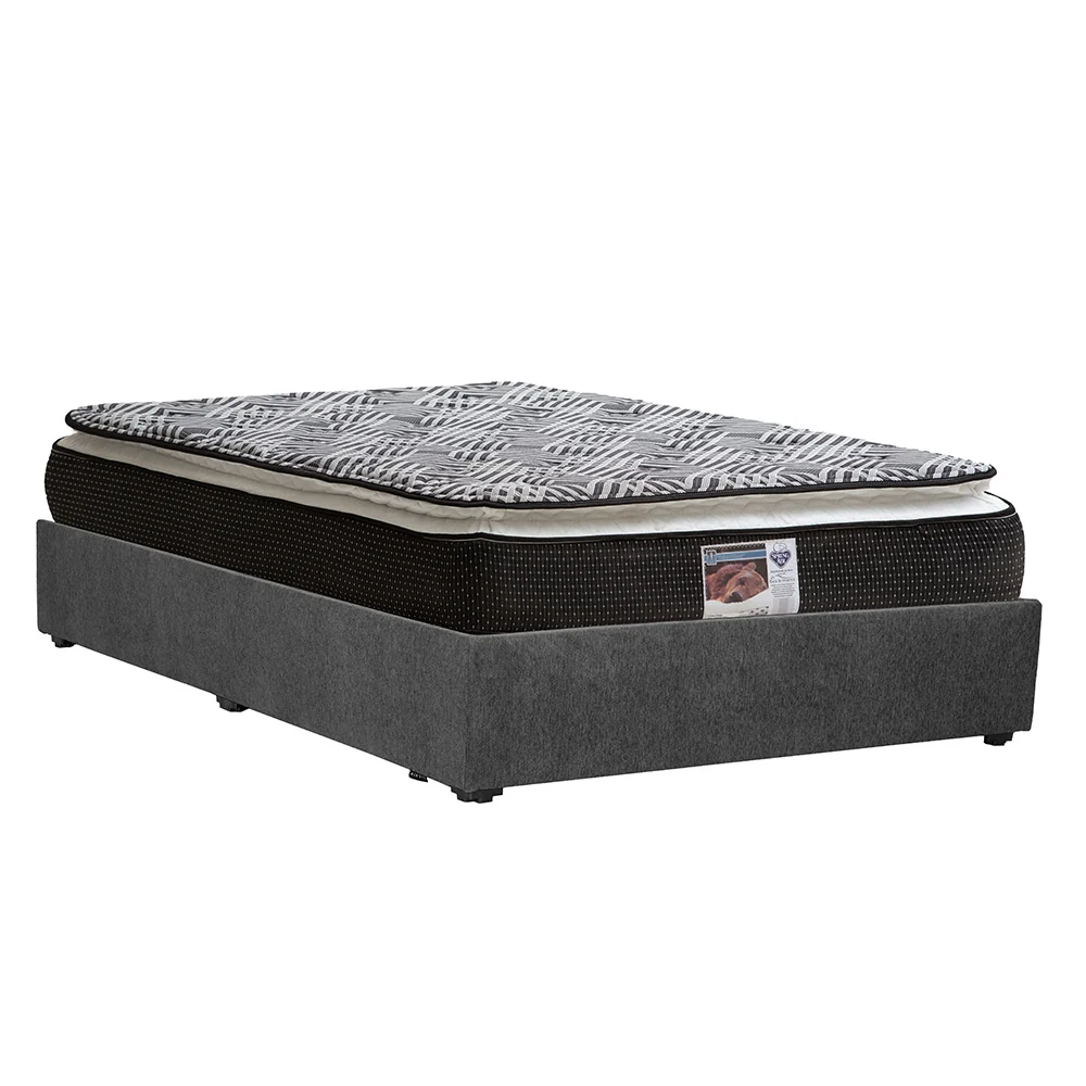 Colchón Spring Air Omega con Base Cama con Ropa de Cama - Imagen 8