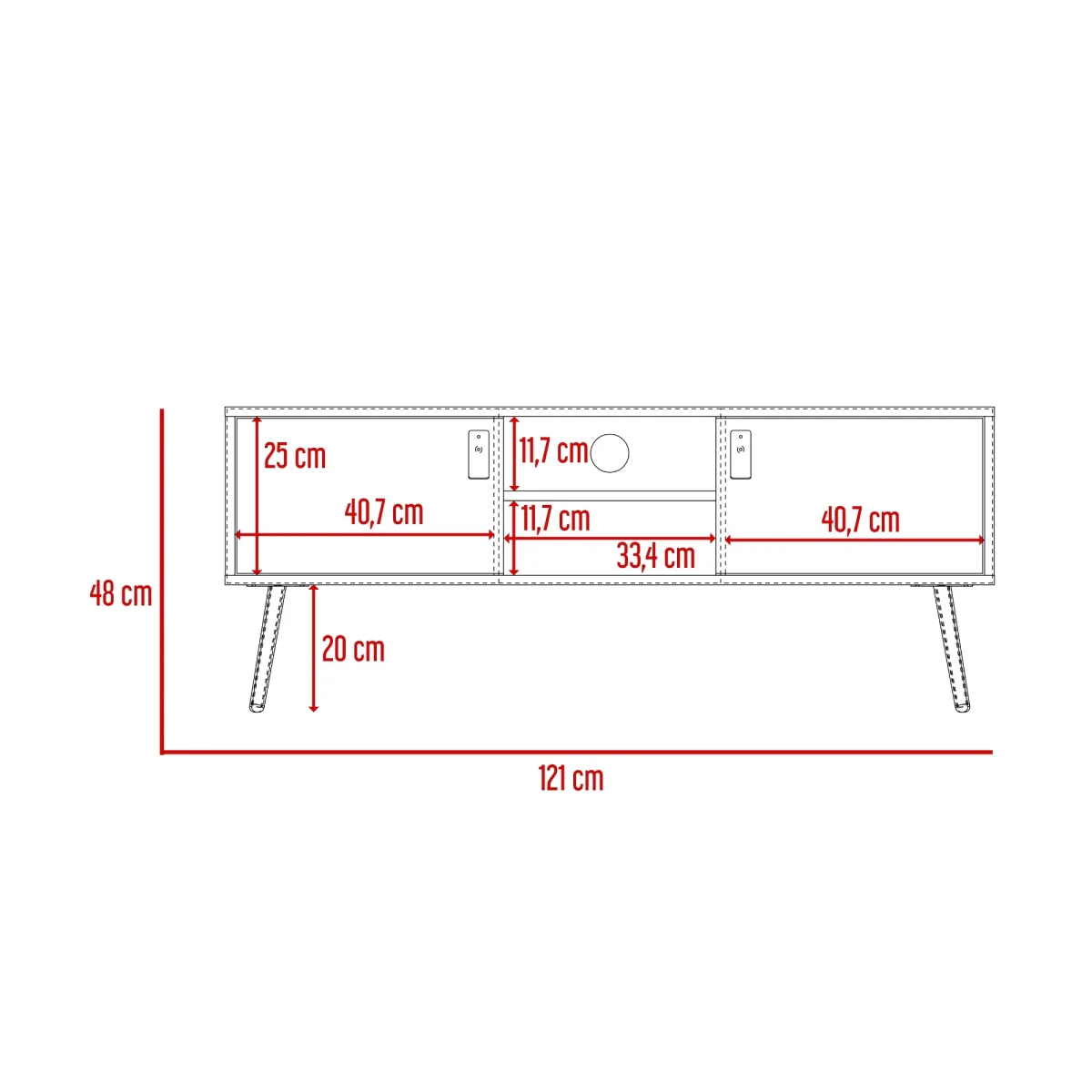 Rack para TV 50'' - Imagen 9