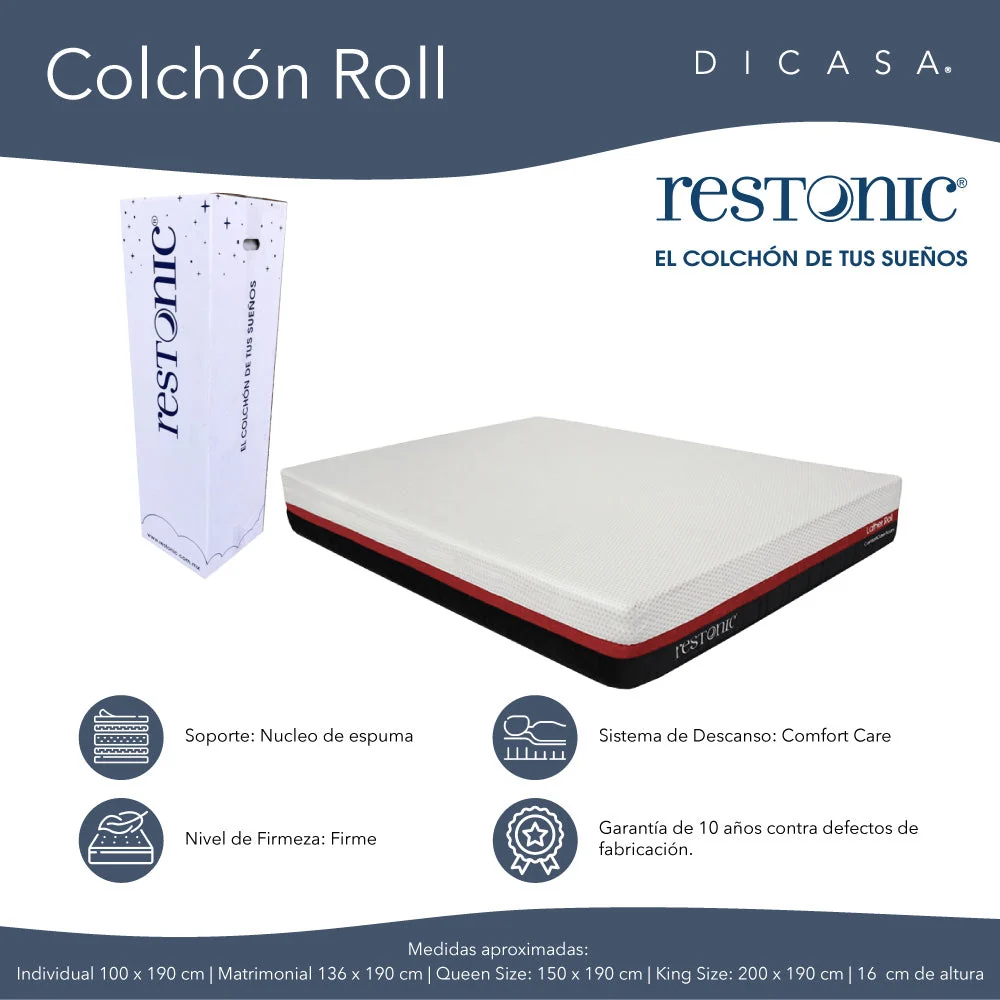Cabecera Dicasa Milan con Base Cama con Colchón - Imagen 4