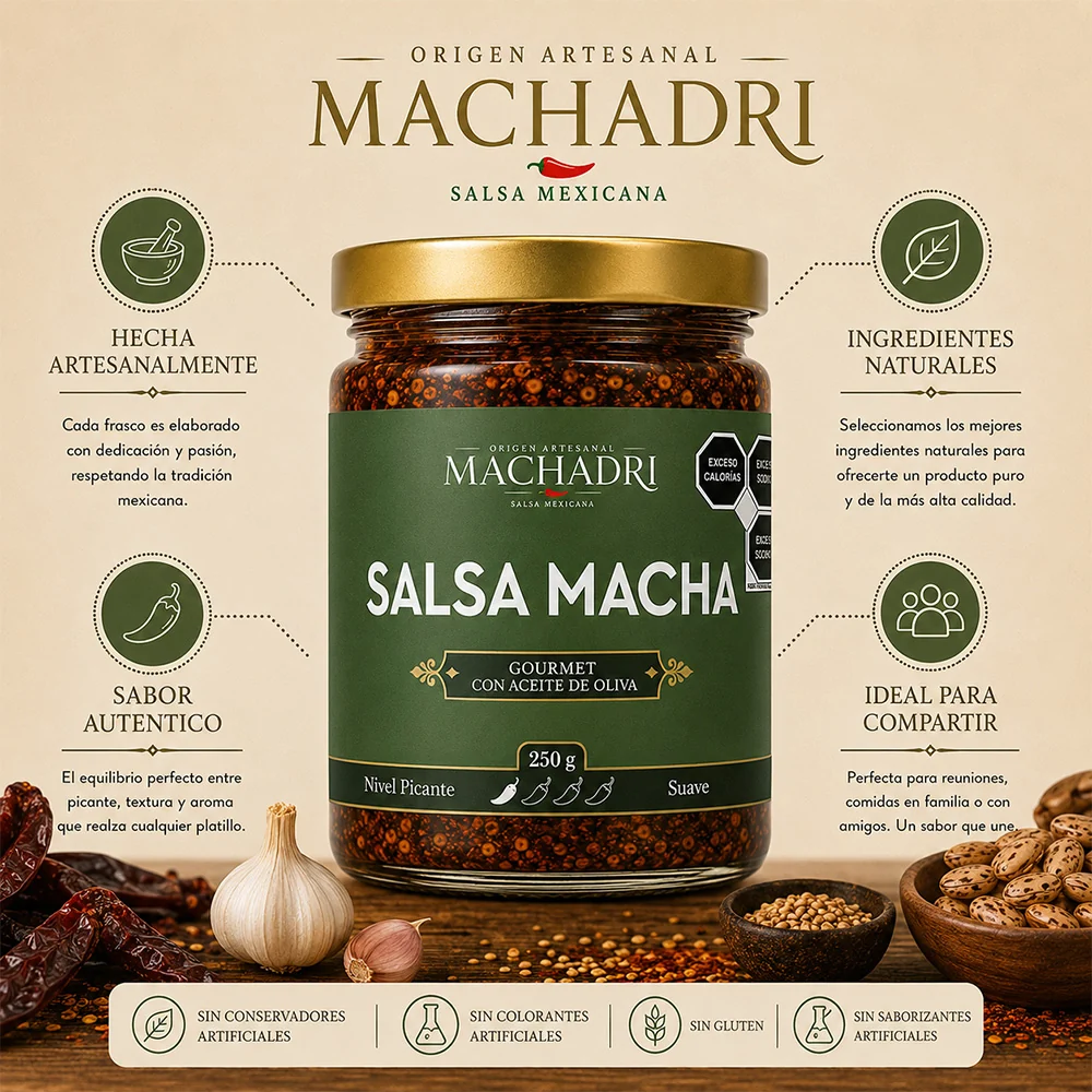Salsa Machadri Oliva - Imagen 5