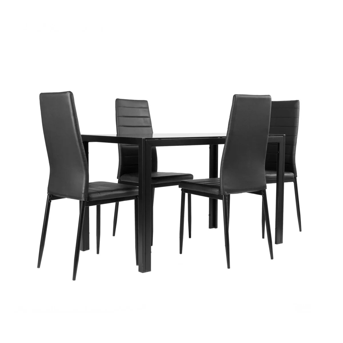 Comedor Ranjita 4P Negro - Imagen 4