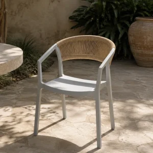 SILLA DE EXTERIOR BALI GRIS