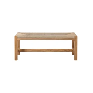 Banco KUMAI de madera de teca