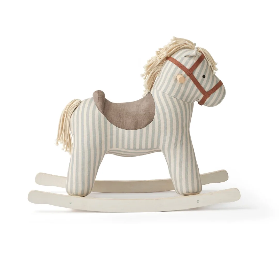 Caballito balancín de madera