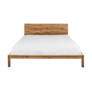 Cama de teca Erosi para colchón de 160×200 cm
