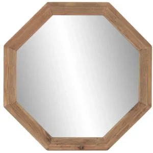 Espejo de madera reciclada 74X3X74 (2 unidades)