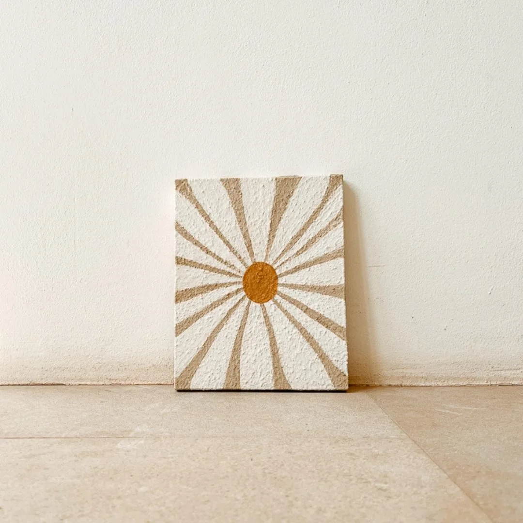 Lienzo pintado a mano – Flor