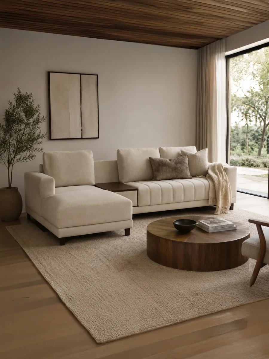 SALA ITALIANA CON CAJÓN BEIGE - Imagen 3